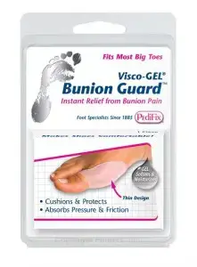 Before Bunion Surgery, try a soft pad on the side of the foot